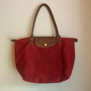 LONGCHAMP small red tote